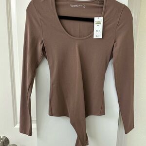Abercrombie & Fitch Women's Taupe Bodysuit